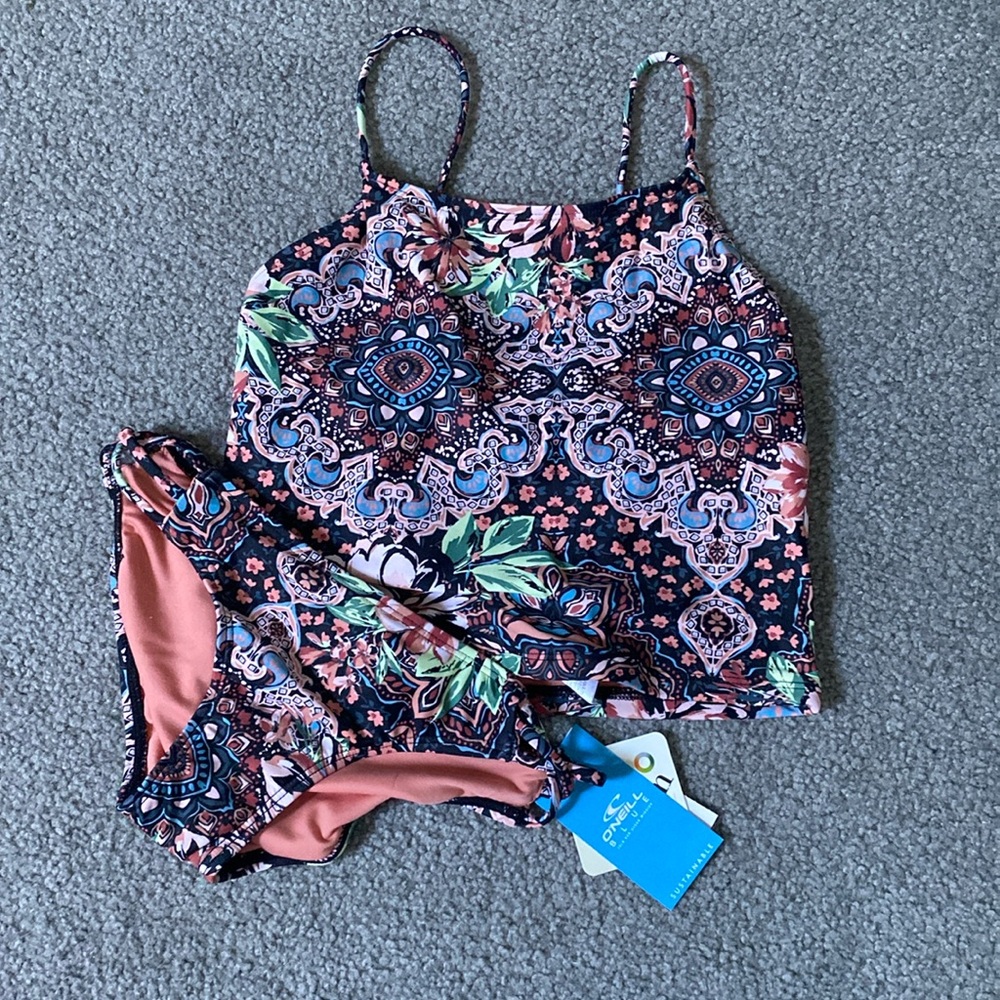 💦 bnwt girls sz 8 O’Neill Naples tankini